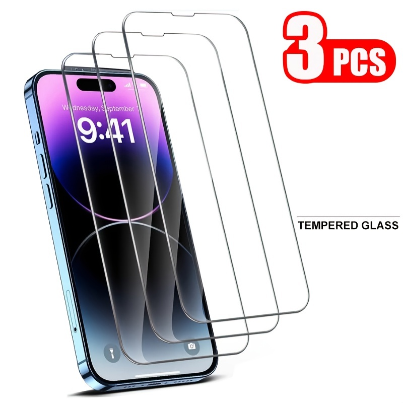 3 Paquetes Iphone Iphone 8 7 6s 6 Protector Pantalla Iphone - Temu Chile