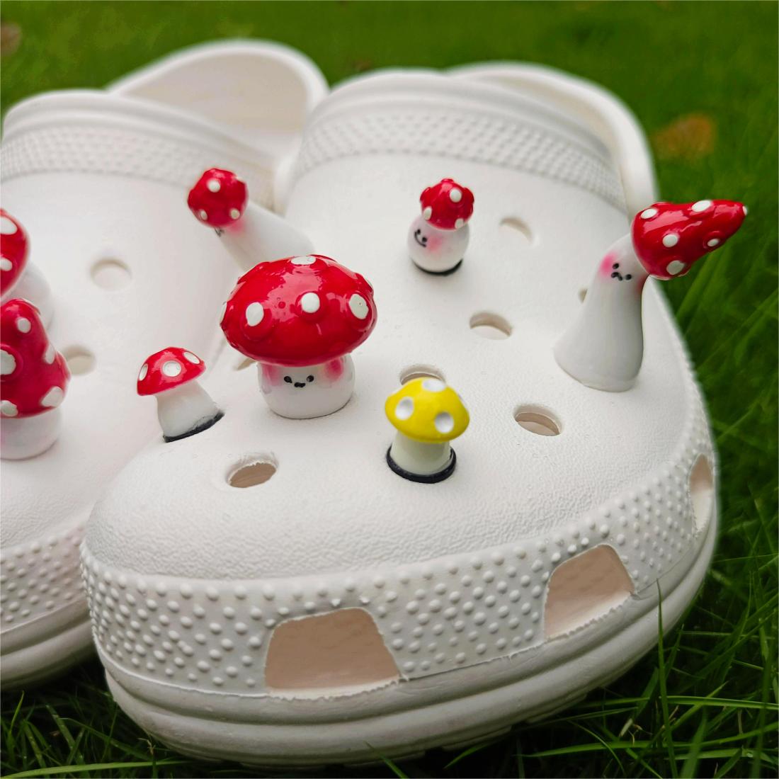 Mushroom Croc Charms - Shoe Charms - Crocs Accessories