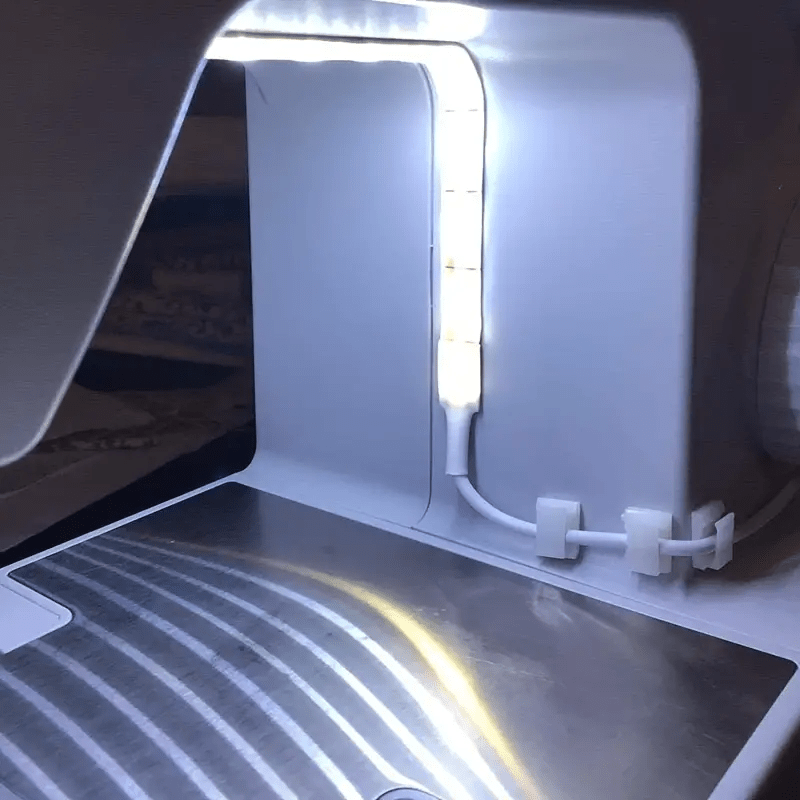 Luz LED de trabajo para máquina de coser, soporte de hilo, iluminación para  máquina de coser