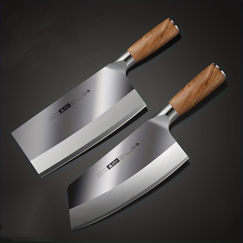 BAKULI Stainless steel kitchen knife, round head slicing knife