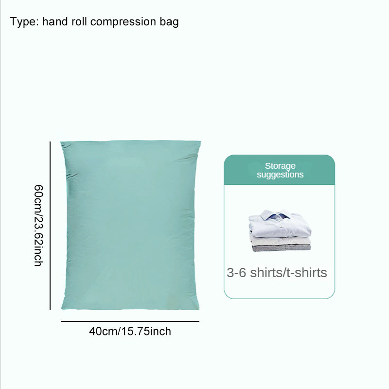 Large-size 40*60cm Hand-rolling Vacuum Compression Bag Compression