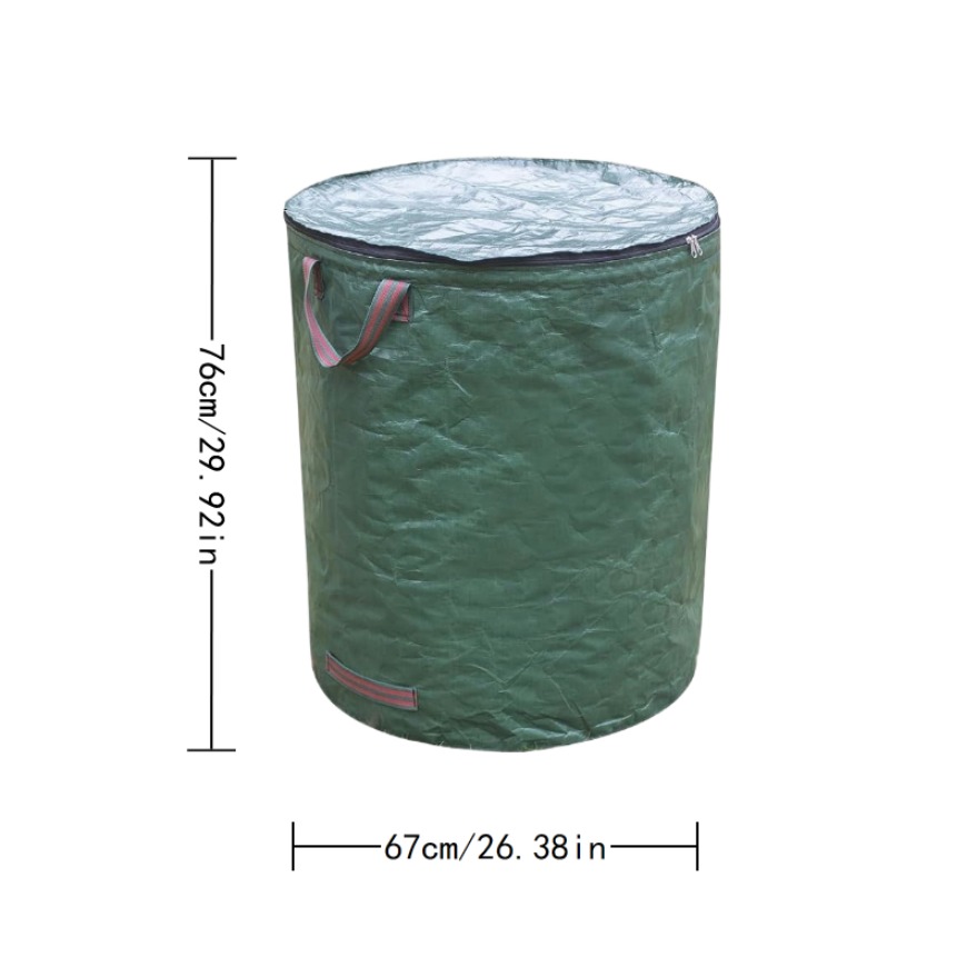 53 Gallon Reusable Garden Garbage Bag Gardening Container - Temu