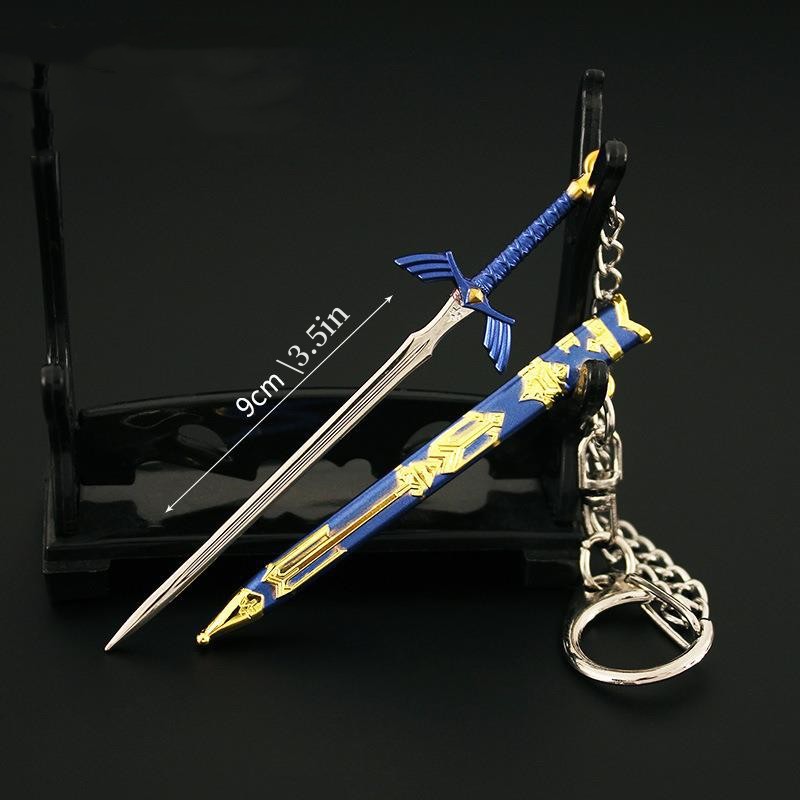 Creative Sword Keychain with Sheath for Bag Backpack Decor Gift