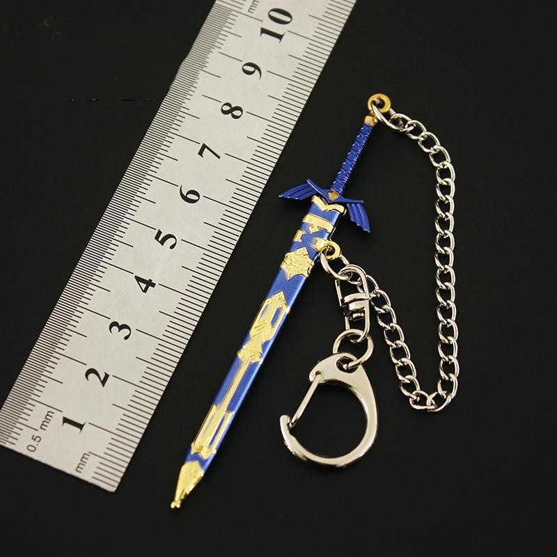 Creative Sword Keychain with Sheath for Bag Backpack Decor Gift