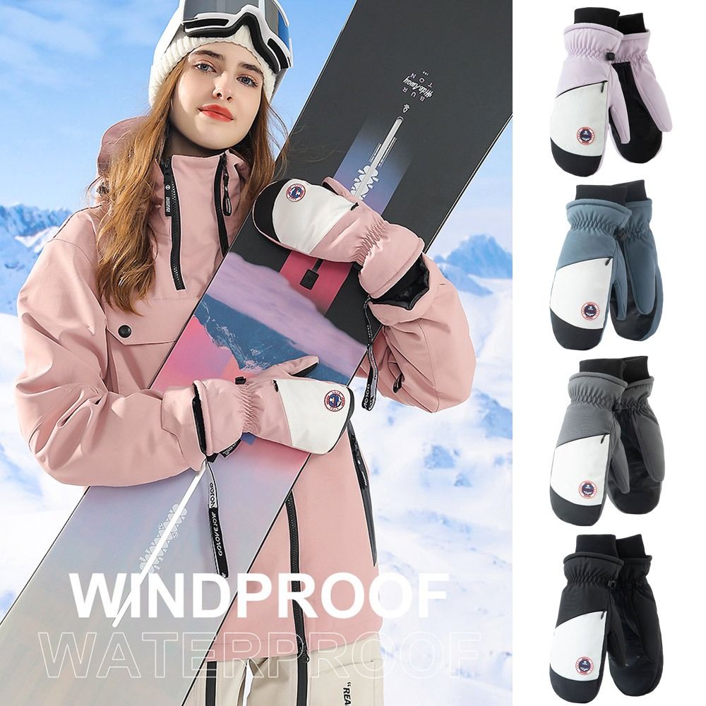 Hiver Femmes Ski Avec Fonction Écran Tactile Thermique Chaud Neige