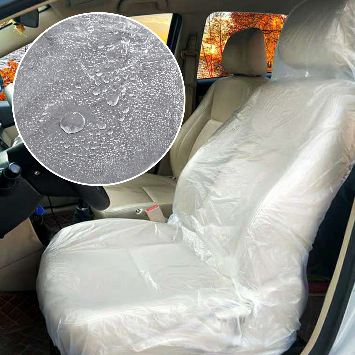 Universal Car Seat Cover Mat Washable Cushioned Chair 