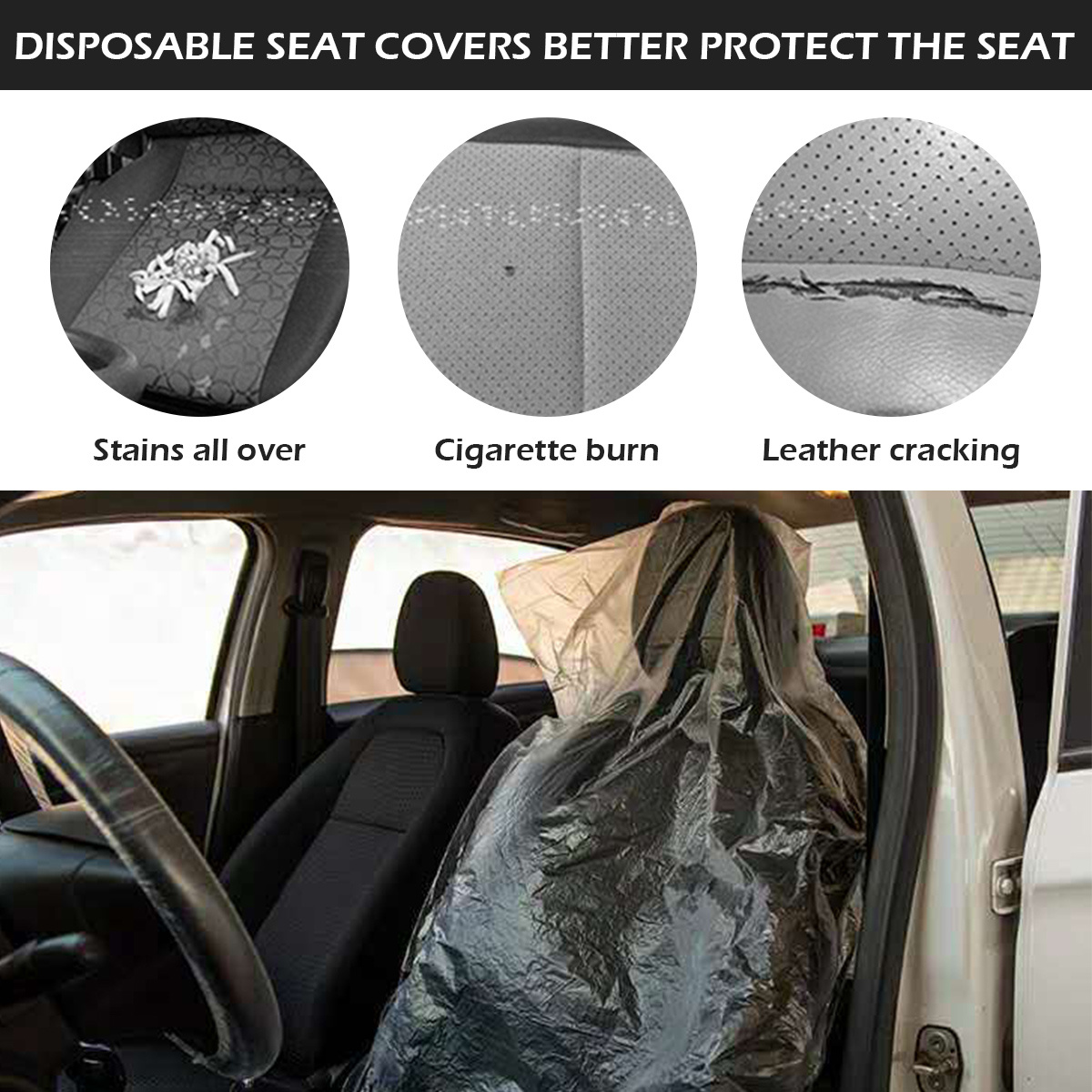 Car Seat Covers Waterproof Front Seats Only,for Gym Workout