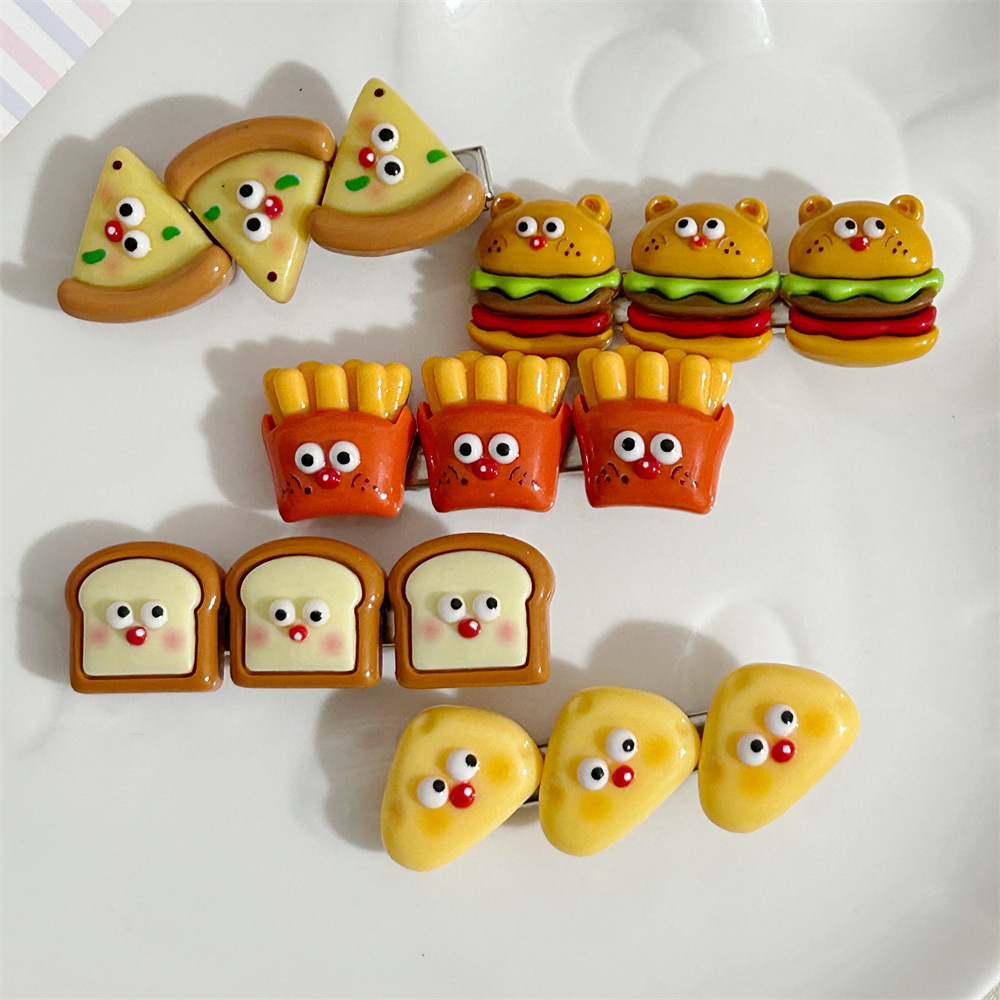 50pcs Simulation Mini Food, Sushi Bread Pizza Hamburger Steamer, DIY Mobile  Phone Case Water Cup Patch