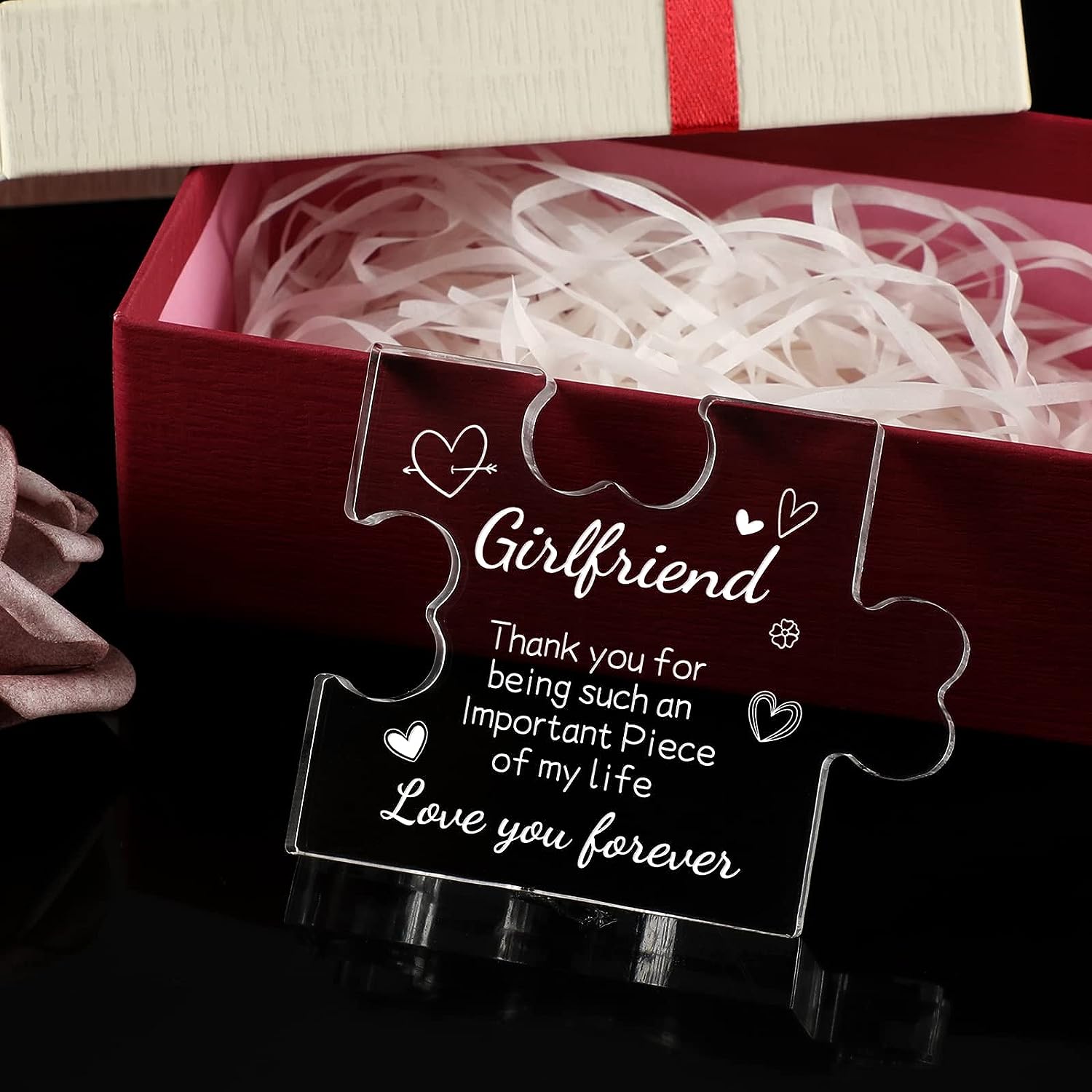 Acrylic Plaque Gifts For Girlfriend Her Acrylic Puzzle - Temu