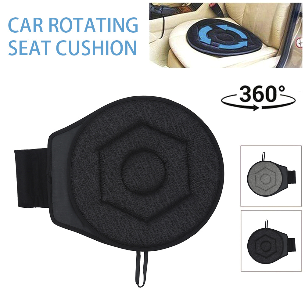 360 Degree Rotation Seat Cushion Car Seat Foam Mobility Aid Chair