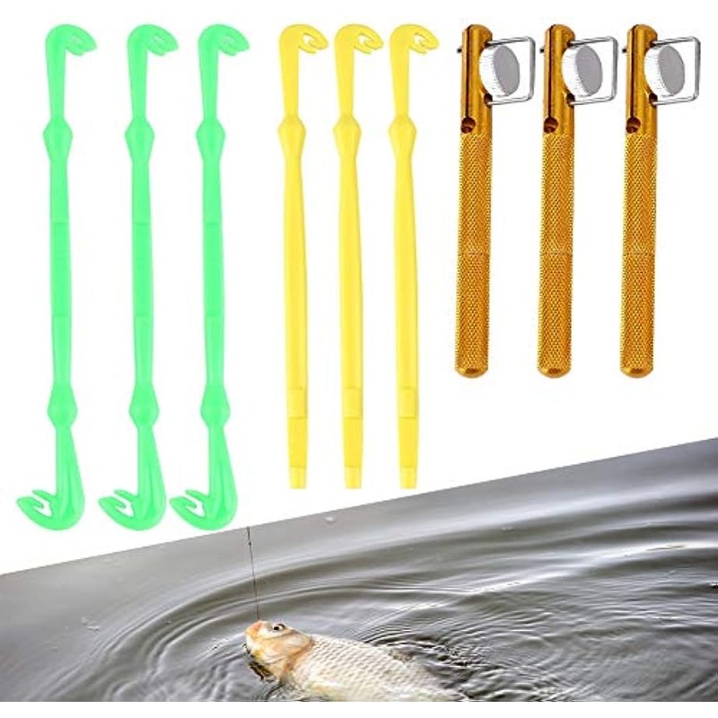 2Pcs Hook Remover Disgorger Knot Picker Tyer Hooks Tying Fish Unhook  ExtraY-;h