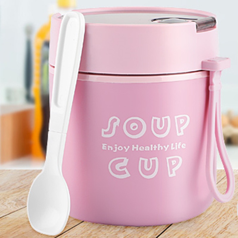 Soup Cup Bento Lunch Box For Adults/teens Thermal For Hot - Temu