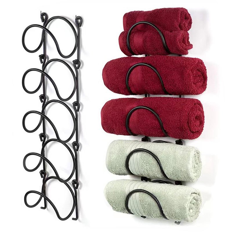Extended Plastic Towel Rack - Self-adhesive, Punch-free, Wall-mounted  Slipper Holder - Bathroom Organizer With Multiple Storage Options Bathroom  Accessories - Temu