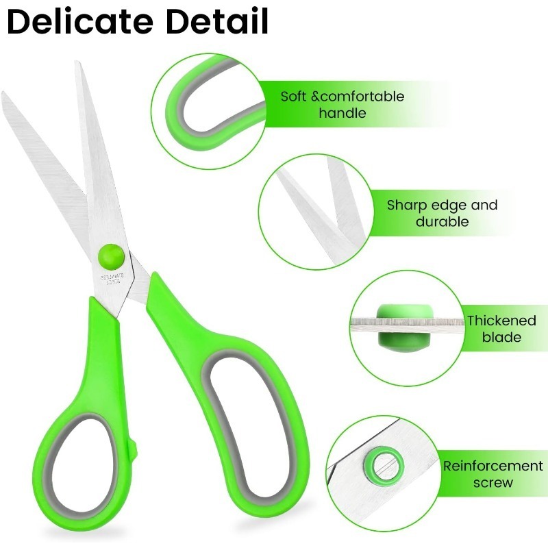 Self Opening Long Handle Scissors - Left Handed