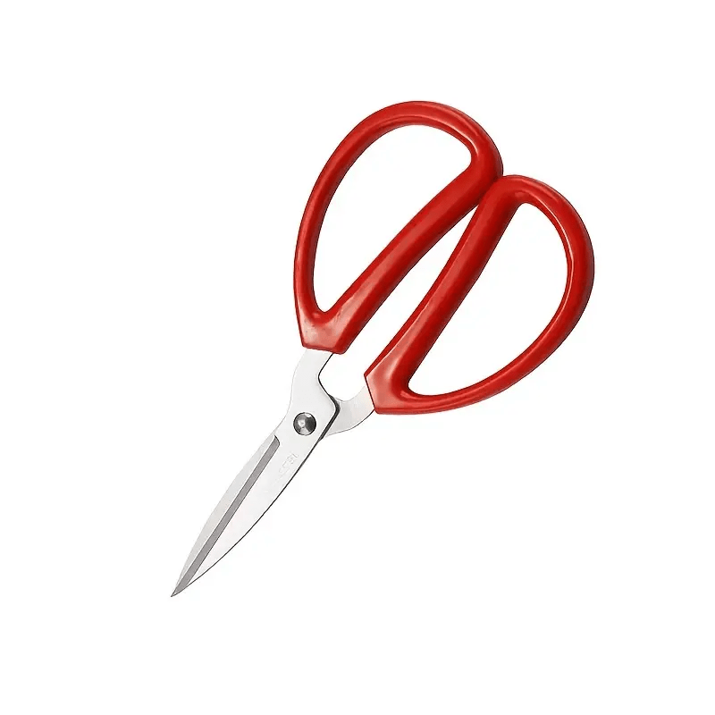 Unique Bargains Home Office Black Handgrip Sharp Metal Scissors Shear