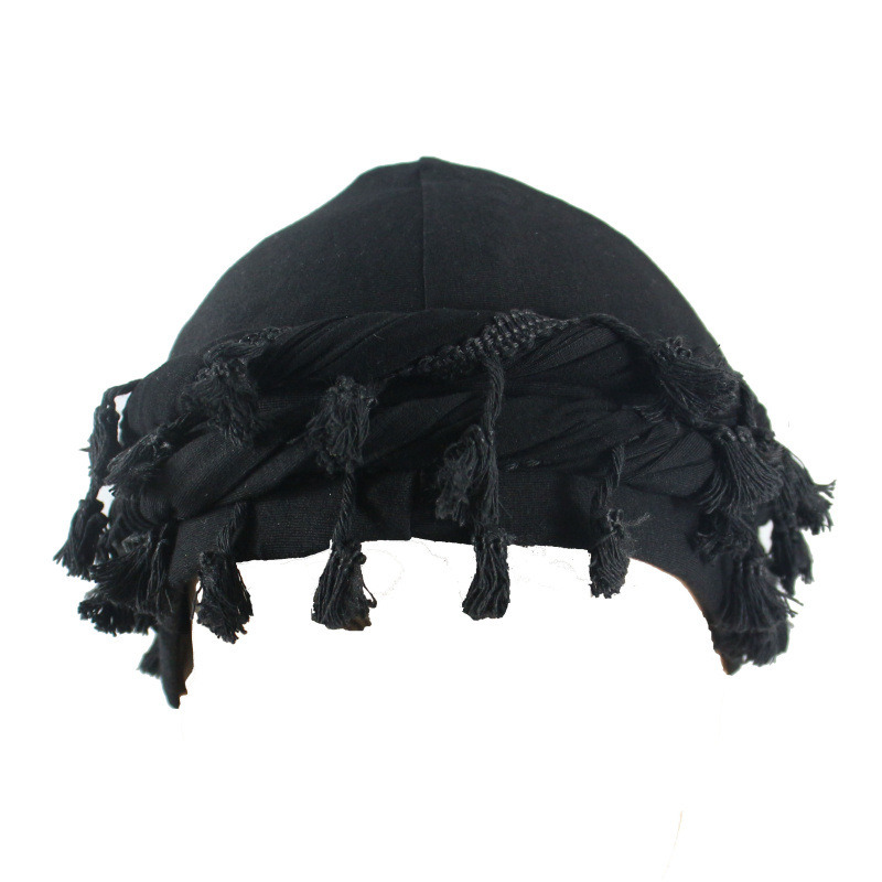 Touca masculina durag, bandana, gorro turbante, pe – Grandado