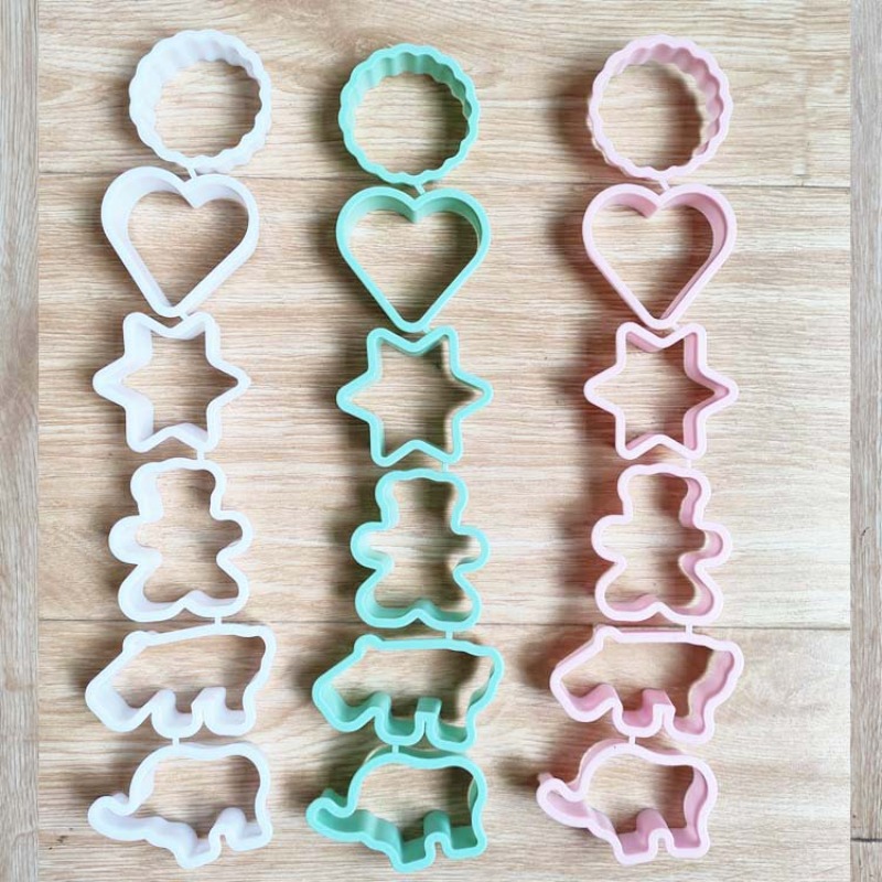 Cartoon Animals Cookie Cutters, Stainless Steel Pastry Cutter Set, Biscuit  Molds, Baking Tools, Kitchen Accessories - Temu