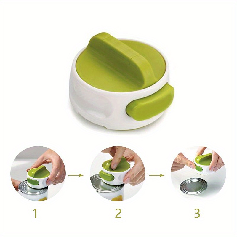 Novelty Can Opener Jar Opener Lid Remover Aid Arthritis Weak Hands And  Seniors Accessories Manual Compact Can Opener Easy Twist Release Portable -  Temu