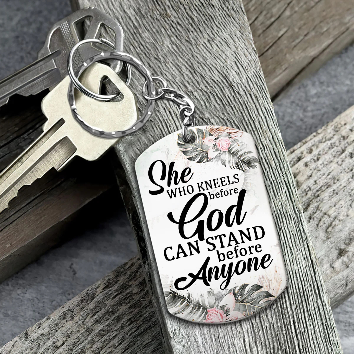 Romans 8:28 Keychain for Men Gifts for Men,Temu