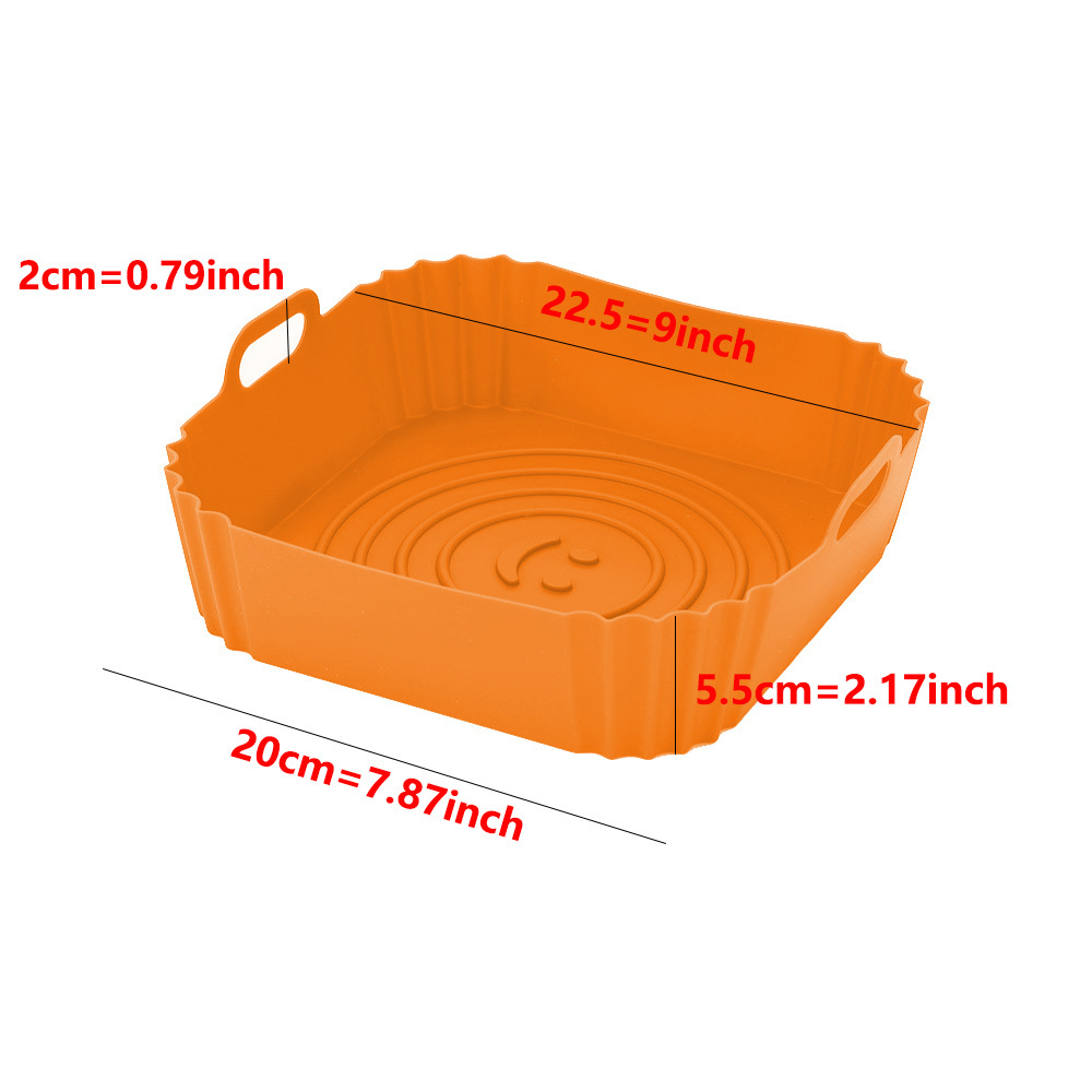 Top Selling Reusable Air Fryer Silicone Liners Silicone Air Fryer Liner -  China Silicone and Bake price