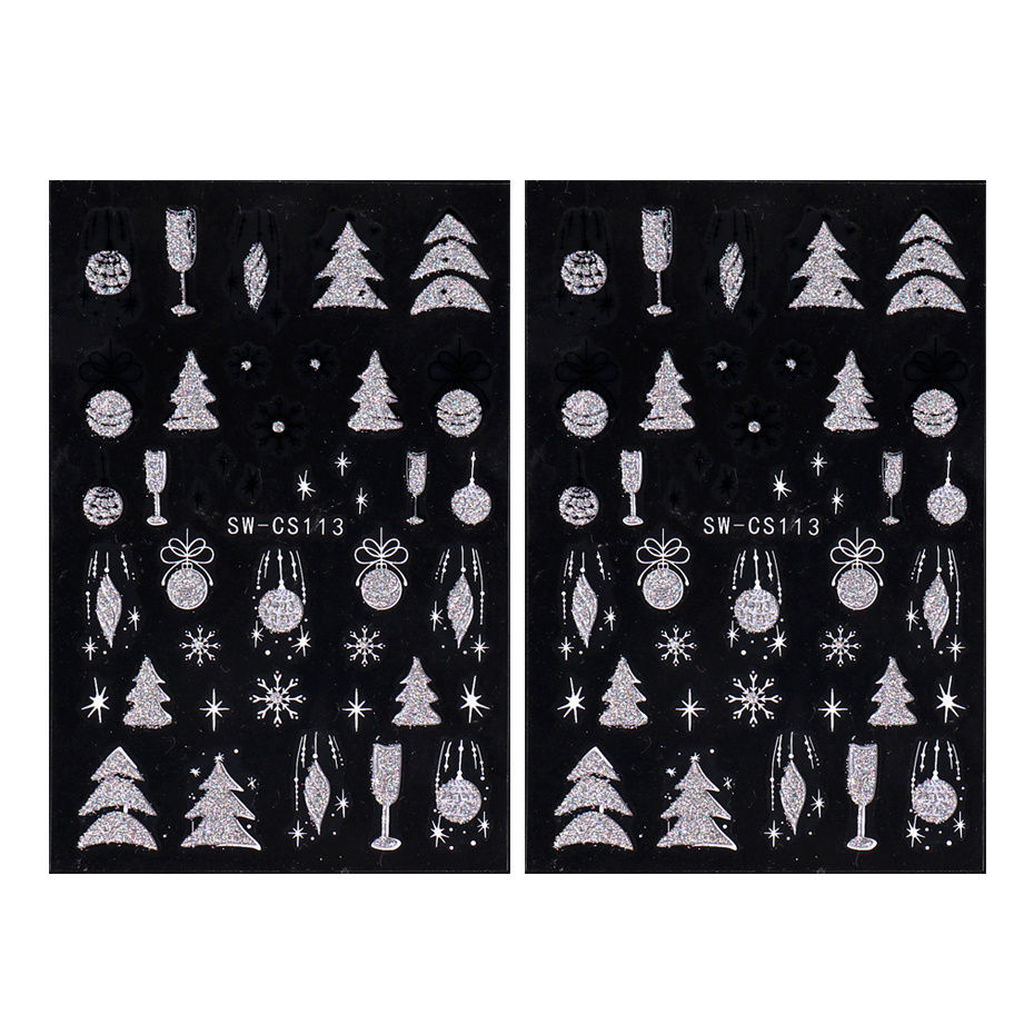 Sparkly christmas tree Sticker – VulgrCo