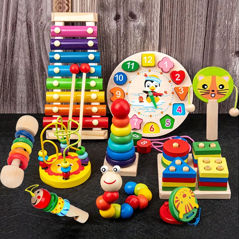 Sonajeros para bebés de 0 a 6 meses, juguetes para bebés de 0 a 6 meses,  agitador y sonajero giratorio, juguete sensorial para dentición, juguetes