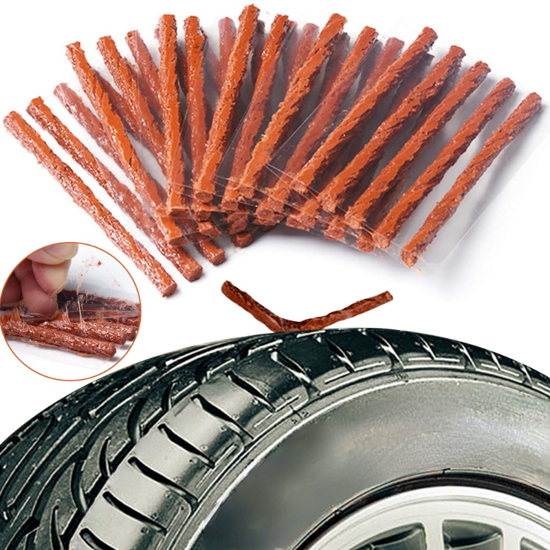 Tiras Reparación Neumáticos Sellos Pegamento Goma Sin Cámara - Temu