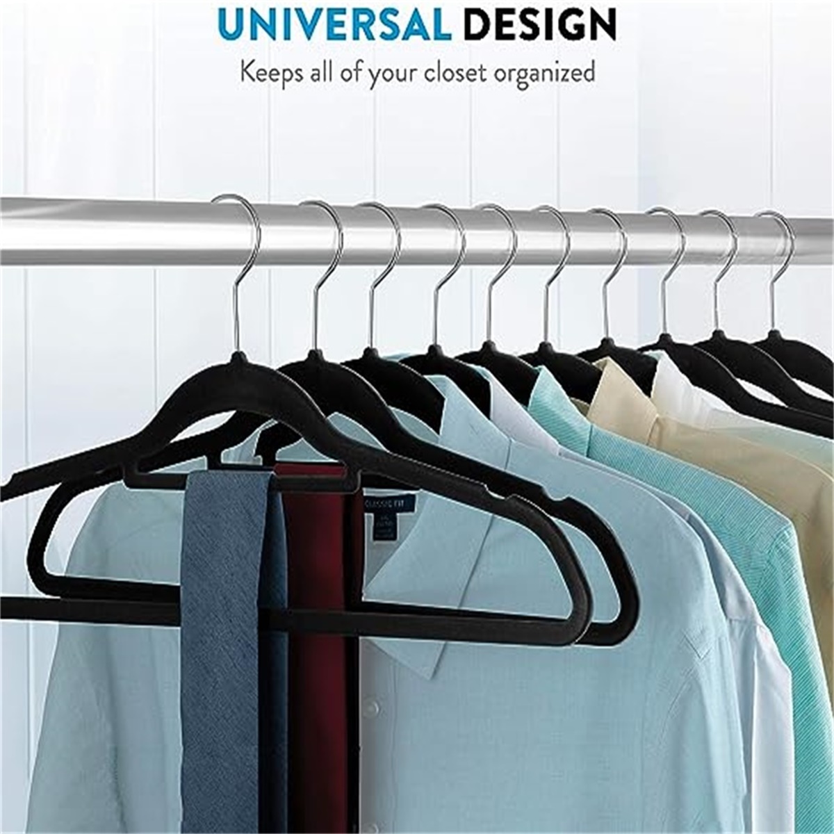 Non-slip Traceless Plastic Clothes Hangers - Thin Clothes Drying Racks For  Effortless Organization - Temu