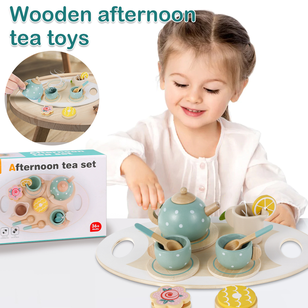 Have a toddler play 2024 with a tea set