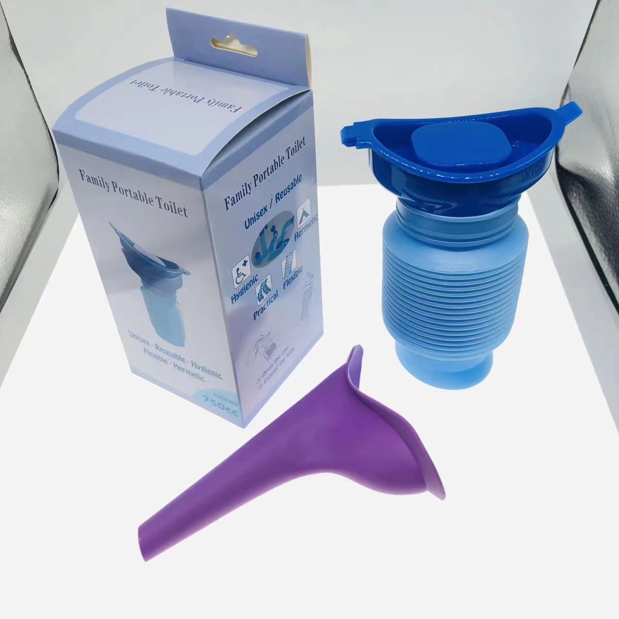 Urinoir Portable En Silicone Pour Femmes, Dispositif D'urination À