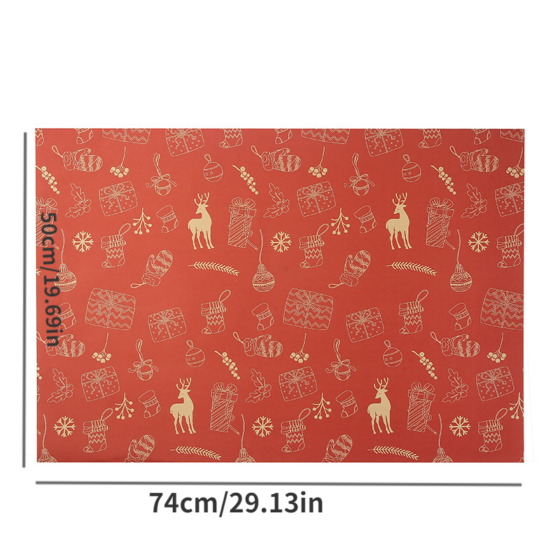 Christmas Wrapping Paper Christmas Gift Gift Decoration - Temu