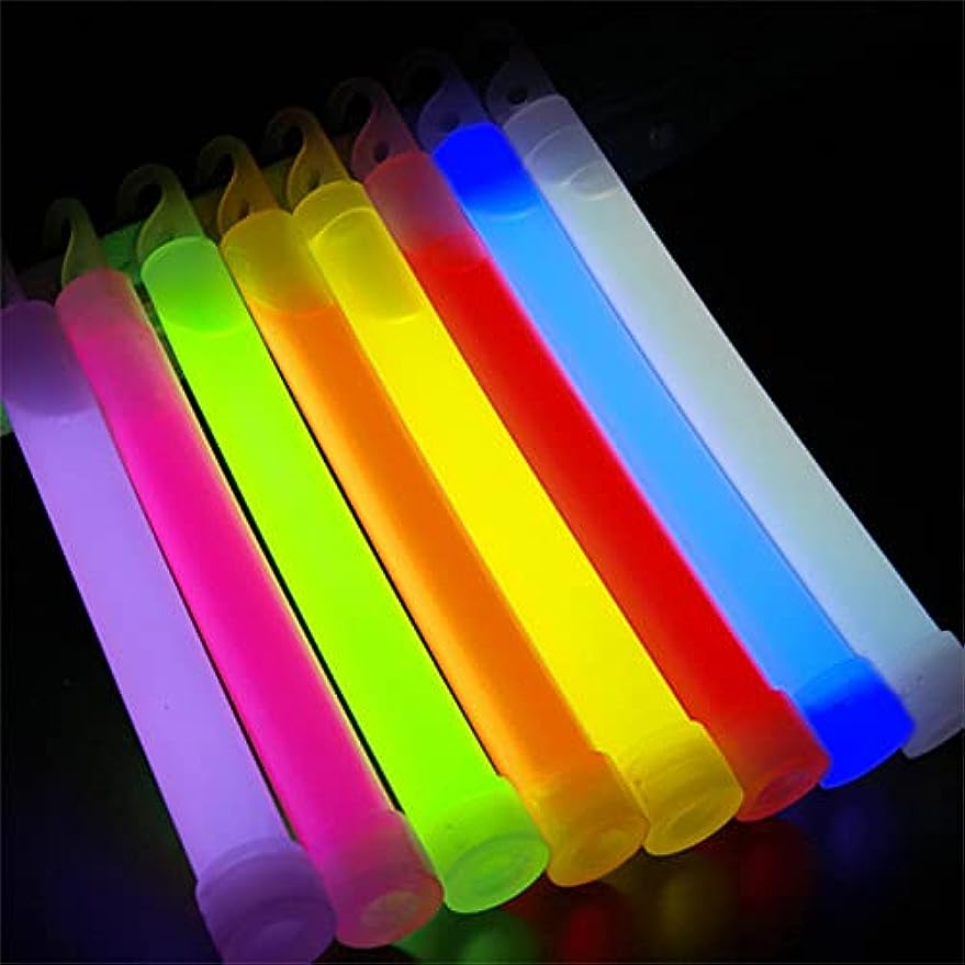 Large Glow Sticks, Halloween Christmas Assorted Colors Party Light Sticks  For Kids Adults, Glow In The Dark Party Supplies, Camping Glow Sticks,  Party Favors, Party Gift, Holiday Supplies - Temu United Arab