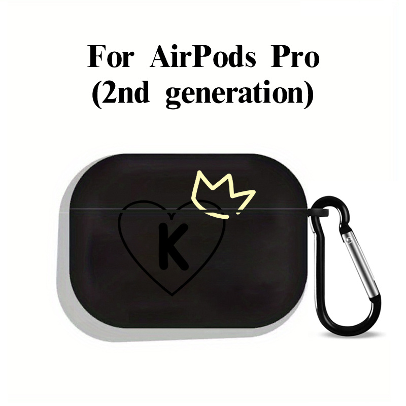 Letter Y & Heart Graphic Printed Headphone Case For Airpods1/2, Airpods3,  Pro, Pro (2nd Generation), Gift For Birthday, Girlfriend, Boyfriend, Friend  Or Yourself - Temu Belgium