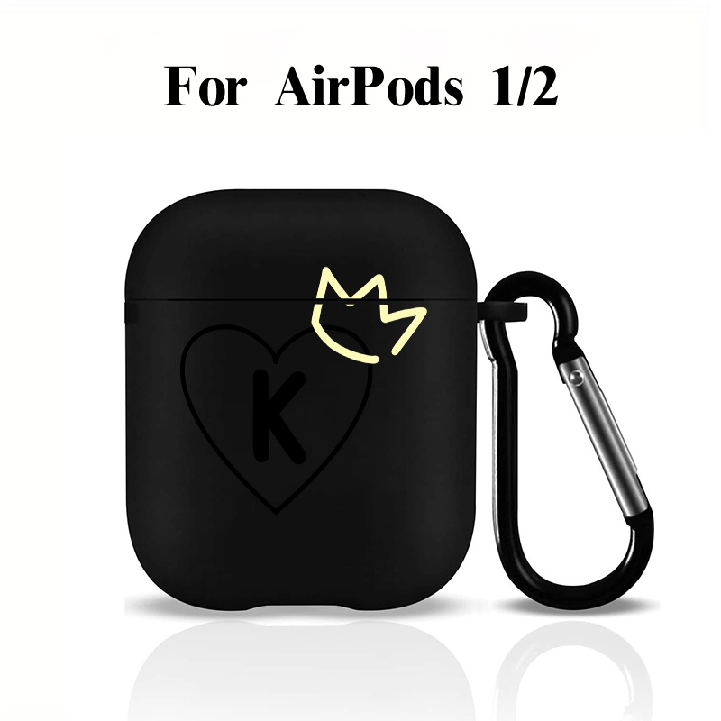 Letter L & Heart Graphic Printed Headphone Case For Airpods1/2, Airpods3,  Pro, Pro (2nd Generation), Gift For Birthday, Girlfriend, Boyfriend, Friend  Or Yourself - Temu Israel