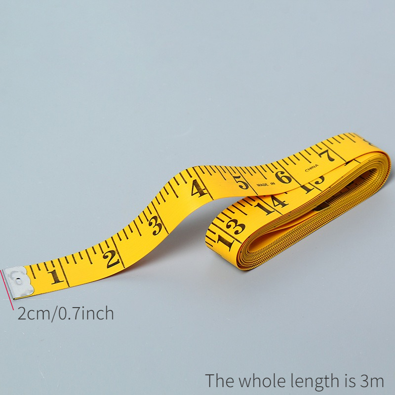 Inch Feet Soft Leather Ruler Measuring Clothes Ruler Cloth - Temu