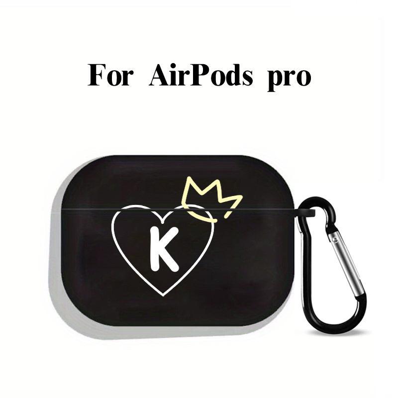 Earphone Case With Letter K Graphic With Lanyard Beads Wireless Protective  Cases Anti-fall For Airpods1/2, Airpods3, Pro, Pro (2nd Generation) Gift  For Birthday, Halloween, Thanksgiving, Christmas - Temu United Arab Emirates