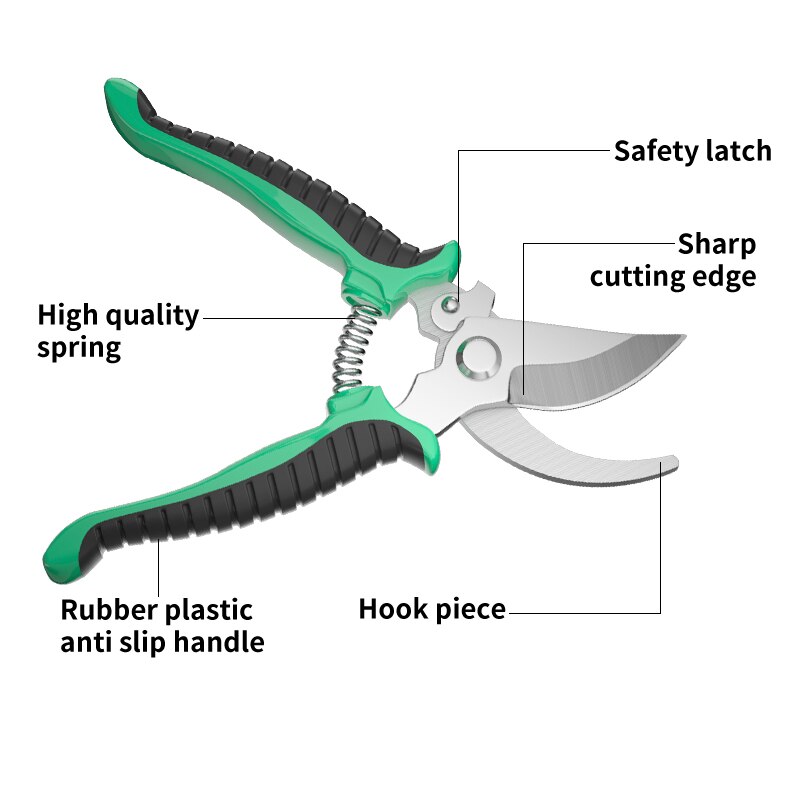 Acheter Sécateur Ciseaux de jardin Taille professionnelle pour l'élagage  des arbres fruitiers Coupe-arbres à fleurs à économie de main-d 'œuvre  Couper les outils de greffage de branches de fruits