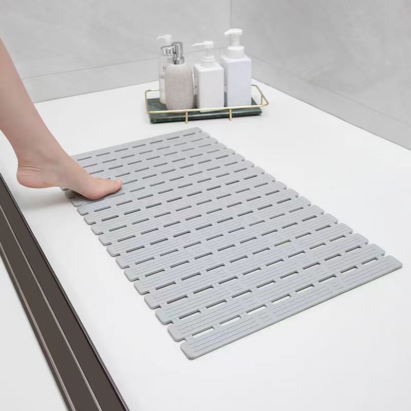 Bathroom non-slip mat stitching foot mat household toilet shower room floor  mat waterproof isolation water mat