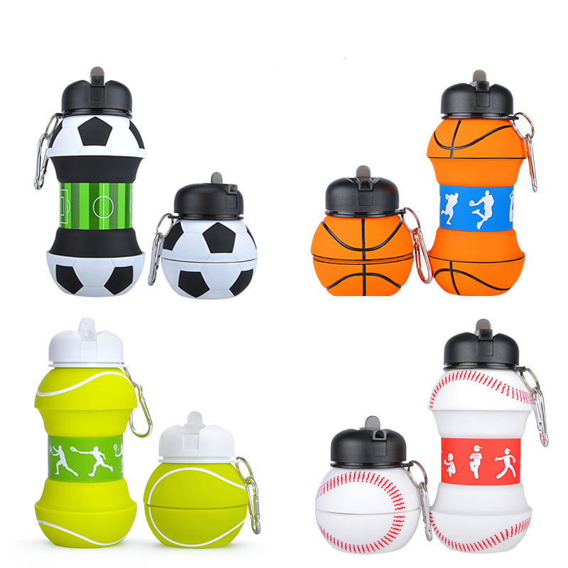 Ball-shaped Collapsible Water Bottle, Lightweight Portable Leakproof And  Shatterproof Water Bottles, Suitable For Outdoor Fitness, Sports,  Activities, Travel - Temu