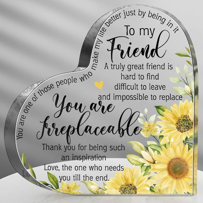 Creoate Friendship Gifts for Women Warming Friend Sister Gift