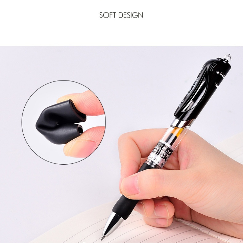 4pcs Simple Click Design Neutral Pens