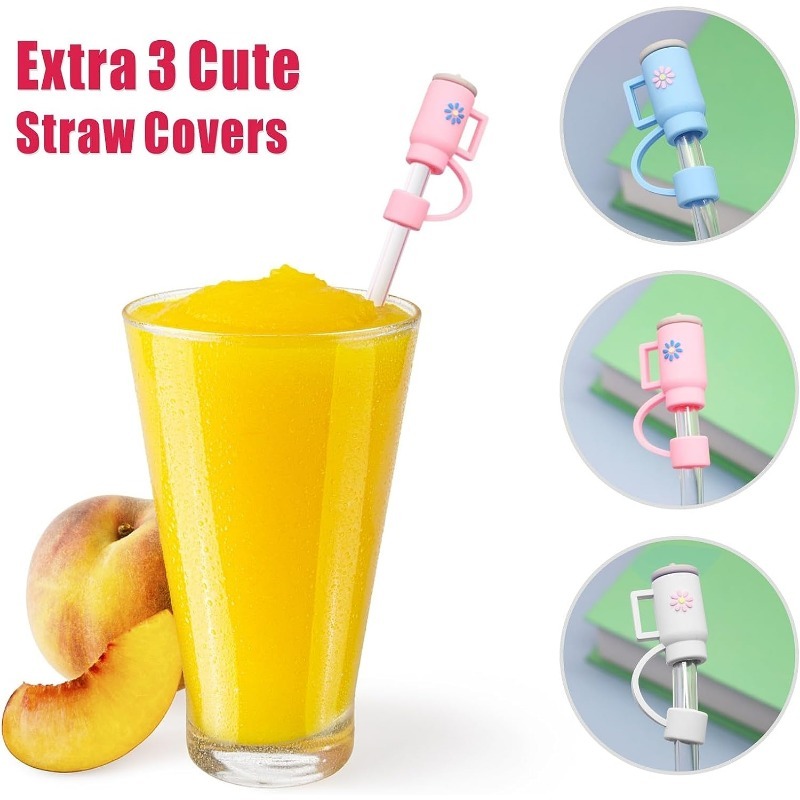 6Pcs Witch Straw Cover Cup for Tumbler Cup, 10mm Horror Halloween Witch  Drinking Straw Topper, Reusable Protectors Straw Tips Lids for Cup  Accessories