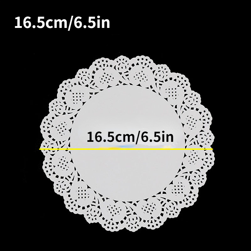 Lace Paper Doilies Doilies Placemats Grease Absorbent Paper - Temu