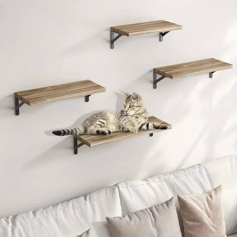 Floating Shelves For Wall Decor, Self Stick Adhesive Wall Mounted Shelf For  Living Room,bedroom,kitchen,office Decor- That Utilizes Wall Space Storage  Organizer (adhesive Or Screw) - Temu