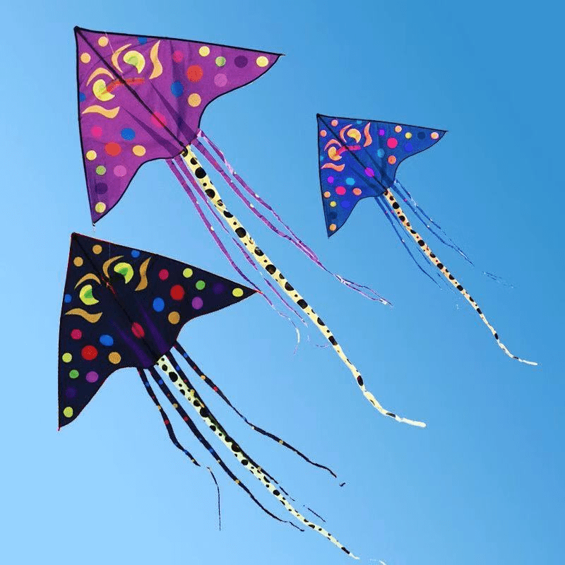 Blue Devil Fish Kite for Kids Adults Easy to Fly Single Line Kite