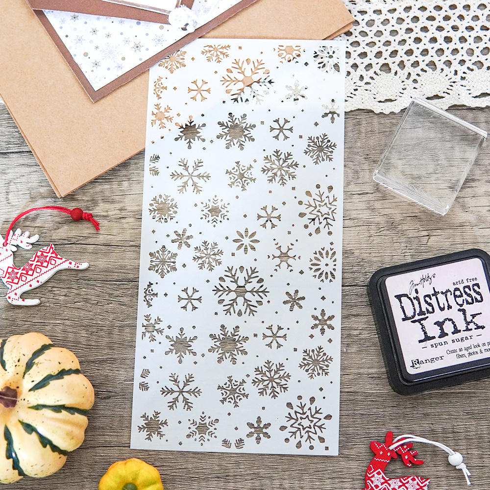 Snowflake Stencils Reusable Christmas Snowflake - Temu