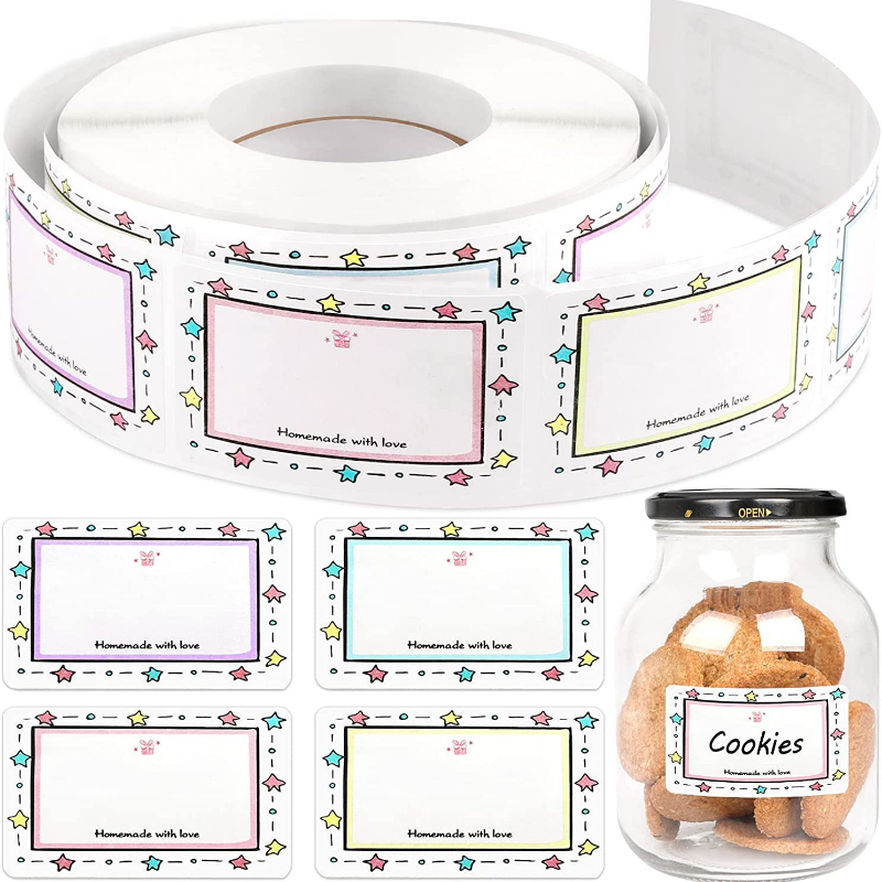 Jar Labels Gift Tags: Self adhesive Stickers For Mason Jars - Temu