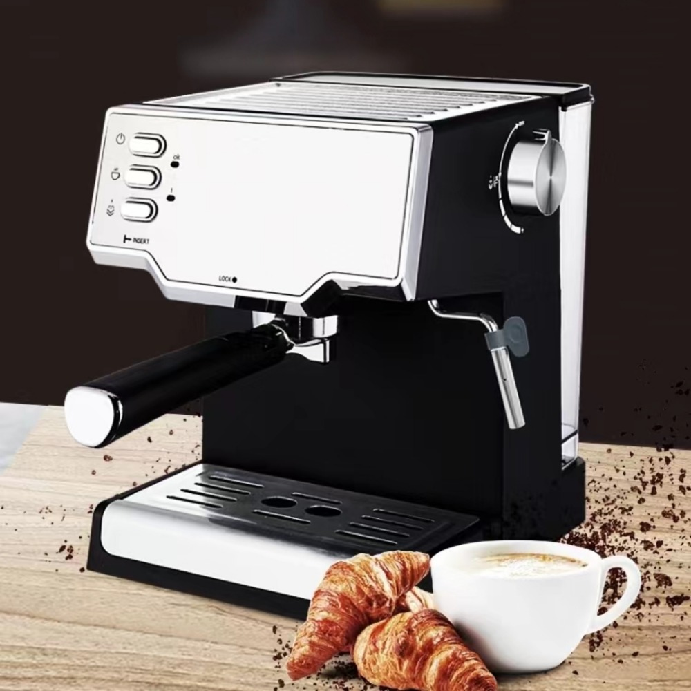  Mr. Coffee Cafetera automática de café espresso y capuchino de  20 onzas