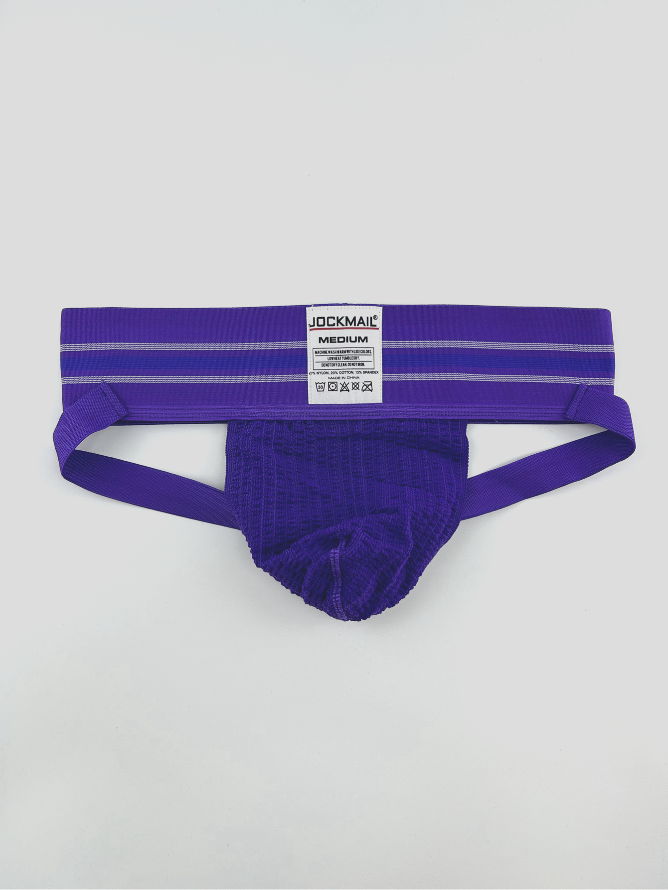JOCKMAIL Jockstrap Men Underwear String Thong Men Underwear Gay Panties Men  Briefs Thong (M, Blue) at  Men's Clothing store