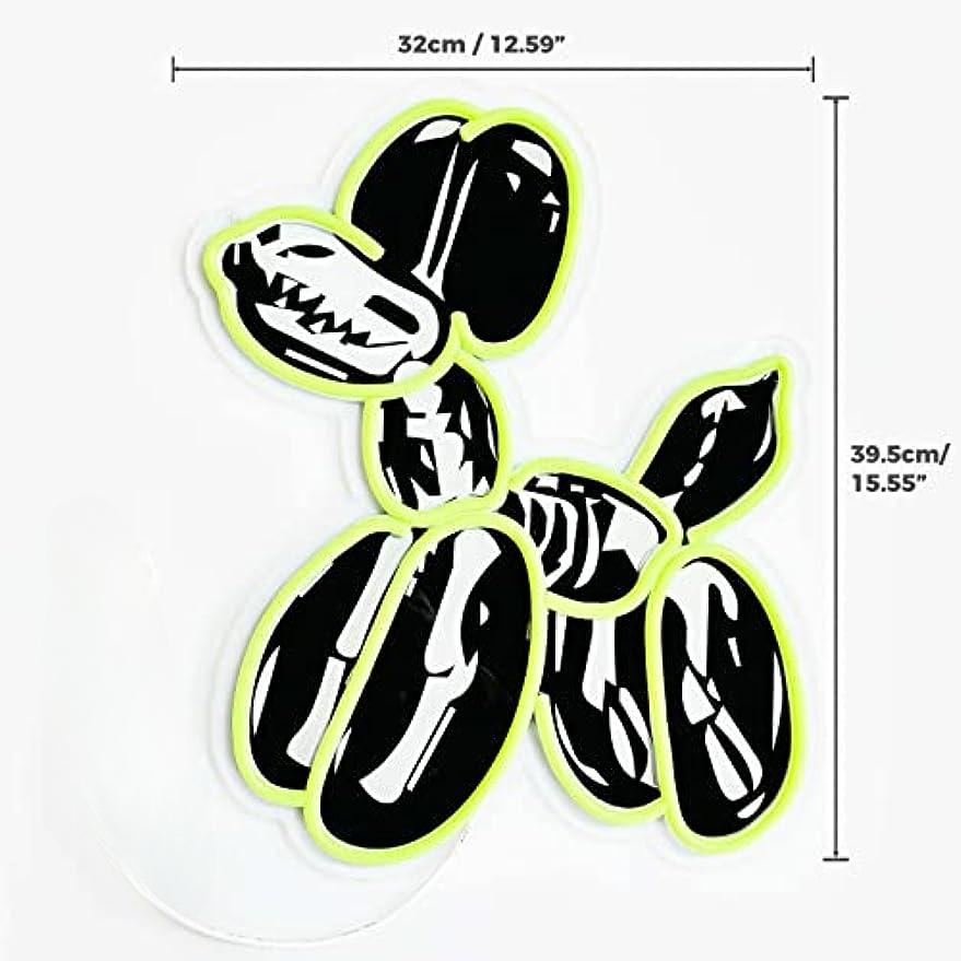 Balloon Dog Neon Sign